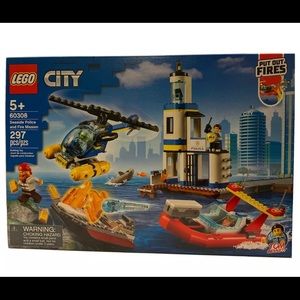 NEW LEGO City Seaside Police and Fire Mission 60308
